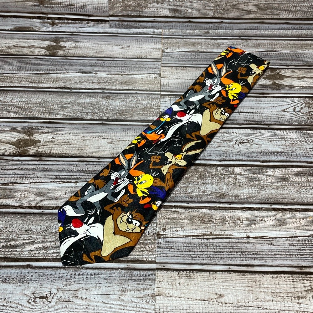 Looney Toons Vintage Character Ties 56in Length 4in Width